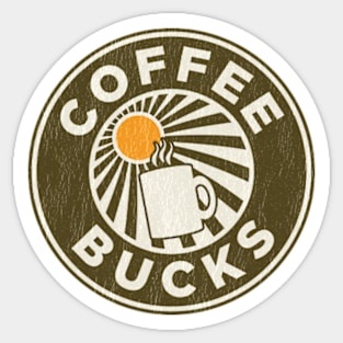 Coffee Bucks Sticker